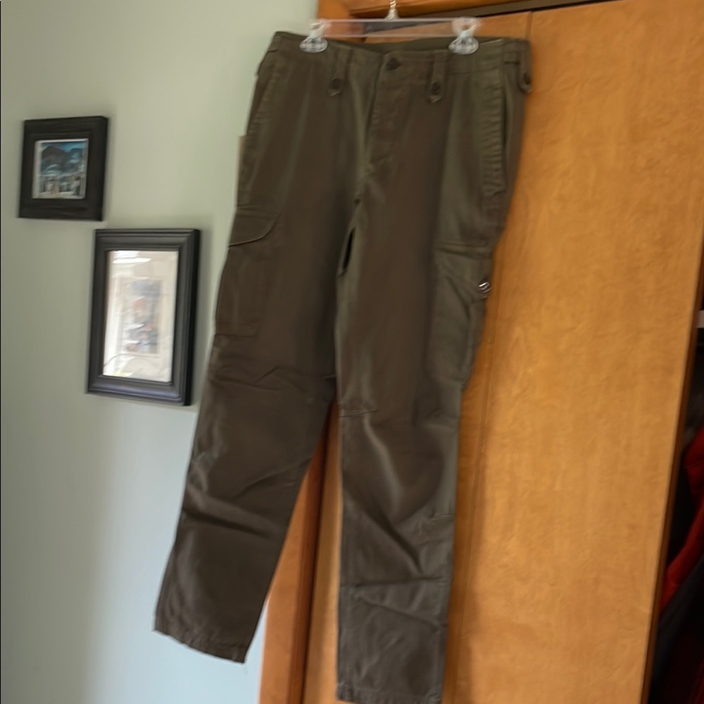 Men's Burberry Brit Albany Cargo Pants - 36R Peat Brown